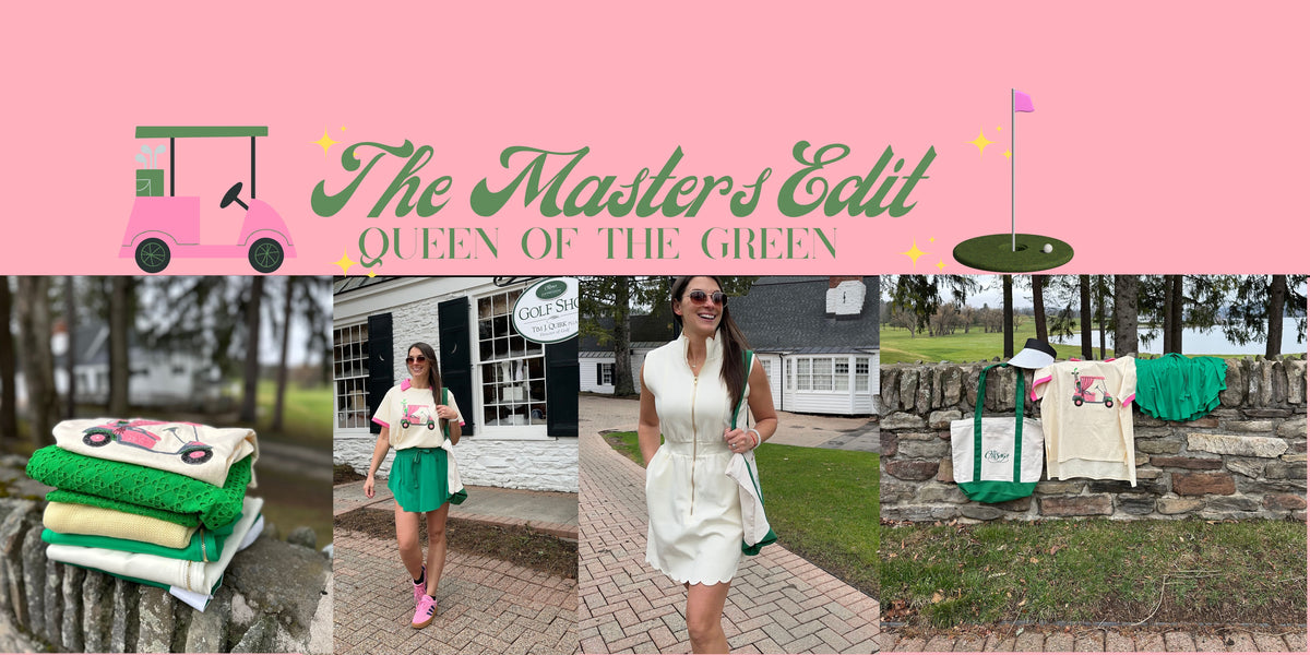 Queen of the Green: Master's Golf Edit Tagged "PM" Bridgette & Main Queen of the Green: Master's Golf Edit Tagged "PM" Bridgette & Main