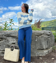 Load image into Gallery viewer, Jessie Dark Denim | Stretch Wide Leg Pants