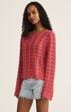 Load image into Gallery viewer, Azura Crochet Sweater | Persimmon