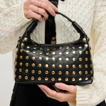 Load image into Gallery viewer, Beckette Studded Crossbody: Black
