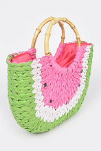 Load image into Gallery viewer, Little Slice of Fun | Watermelon Straw Bag