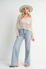 Load image into Gallery viewer, Mayla | Crochet Boatneck Pullover