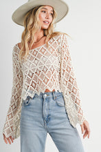 Load image into Gallery viewer, Mayla | Crochet Boatneck Pullover