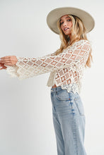 Load image into Gallery viewer, Mayla | Crochet Boatneck Pullover