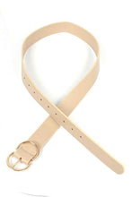 Load image into Gallery viewer, Double Ring Buckle Belt | Nude