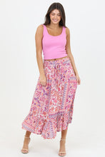 Load image into Gallery viewer, Berry Maxi Skirt