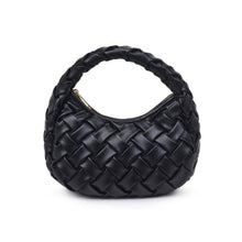 Load image into Gallery viewer, Noreen Woven Clutch: Black