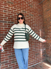 Load image into Gallery viewer, Alainie Sweater | Green Striped