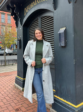 Load image into Gallery viewer, Conway Plush Coat | Classic Heather Grey