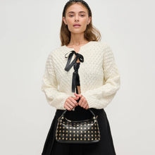 Load image into Gallery viewer, Beckette Studded Crossbody: Black