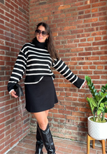 Load image into Gallery viewer, Josephine Striped Sweater | Black