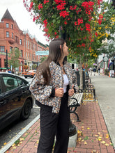 Load image into Gallery viewer, Fabiloa | Floral Bomber Jacket | Black