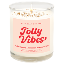 Load image into Gallery viewer, Jolly Vibes Candle - Festive Holiday Christmas Candles: Gift Box