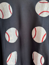Load image into Gallery viewer, Sequin Baseball Shirt | Navy