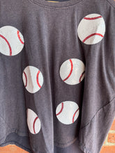Load image into Gallery viewer, Sequin Baseball Tee | Navy