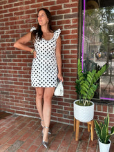 Load image into Gallery viewer, Polka dot mini dress cooperstown ny 13326