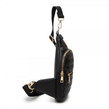 Load image into Gallery viewer, Basket Weave Sling Belt Bag