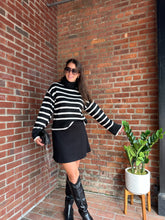 Load image into Gallery viewer, Josephine Striped Sweater | Black