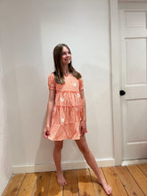 Load image into Gallery viewer, Izzy | Youth| Gingham Orange Daisy