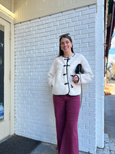 Load image into Gallery viewer, Jessie Wine Denim | Stretch Wide Leg Pants