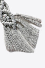 Load image into Gallery viewer, Macrame Fringe Keychain