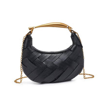 Load image into Gallery viewer, Ursula Woven Crossbody: Black