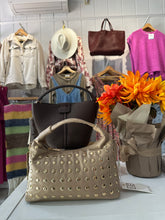 Load image into Gallery viewer, Beckette Studded Crossbody: Natural