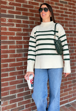 Load image into Gallery viewer, Alainie Sweater | Green Striped