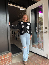 Load image into Gallery viewer, Sequin Baseball Shirt | Black