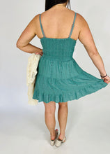 Load image into Gallery viewer, Eyelet Dress in Sage Green 