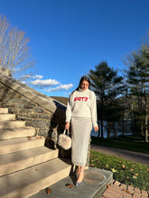 Load image into Gallery viewer, Merry Turtleneck Holiday Sweater | Winter White