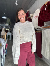 Load image into Gallery viewer, Cento Cable Sweater | Warm White