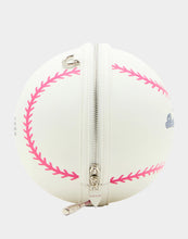 Load image into Gallery viewer, Official Betsy Ball “HIT ME UP” Baseball Crossbody Bag