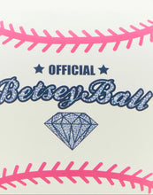 Load image into Gallery viewer, Official Betsy Ball “HIT ME UP” Baseball Crossbody Bag