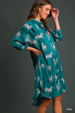 Load image into Gallery viewer, Abigail | Teal Midi Dress