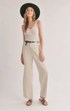 Load image into Gallery viewer, Luna Pleated Trousers | Oatmeal