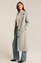 Load image into Gallery viewer, Conway Plush Coat | Classic Heather Grey
