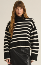 Load image into Gallery viewer, Josephine Striped Sweater | Black