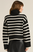 Load image into Gallery viewer, Josephine Striped Sweater | Black