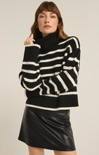 Load image into Gallery viewer, Josephine Striped Sweater | Black