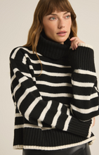 Load image into Gallery viewer, Josephine Striped Sweater | Black