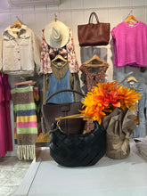 Load image into Gallery viewer, Ursula Woven Crossbody: Black