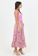Load image into Gallery viewer, Bottoms Berry Maxi Skirt