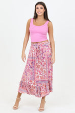 Load image into Gallery viewer, Bottoms Berry Maxi Skirt