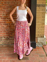 Load image into Gallery viewer, Bottoms Berry Maxi Skirt