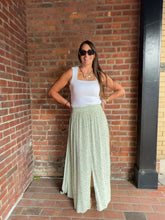 Load image into Gallery viewer, Bottoms Ditsy Sage Maxi Skirt
