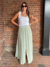 Load image into Gallery viewer, Bottoms Ditsy Sage Maxi Skirt