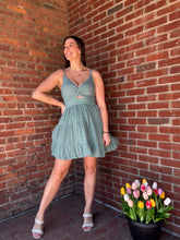 Load image into Gallery viewer, Dresses Danni Eyelet Dress | Sage Green
