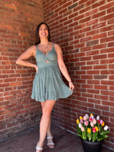 Load image into Gallery viewer, Dresses Danni Eyelet Dress | Sage Green