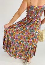 Load image into Gallery viewer, Dresses Olivia | Twist Front Floral Midi Dress
